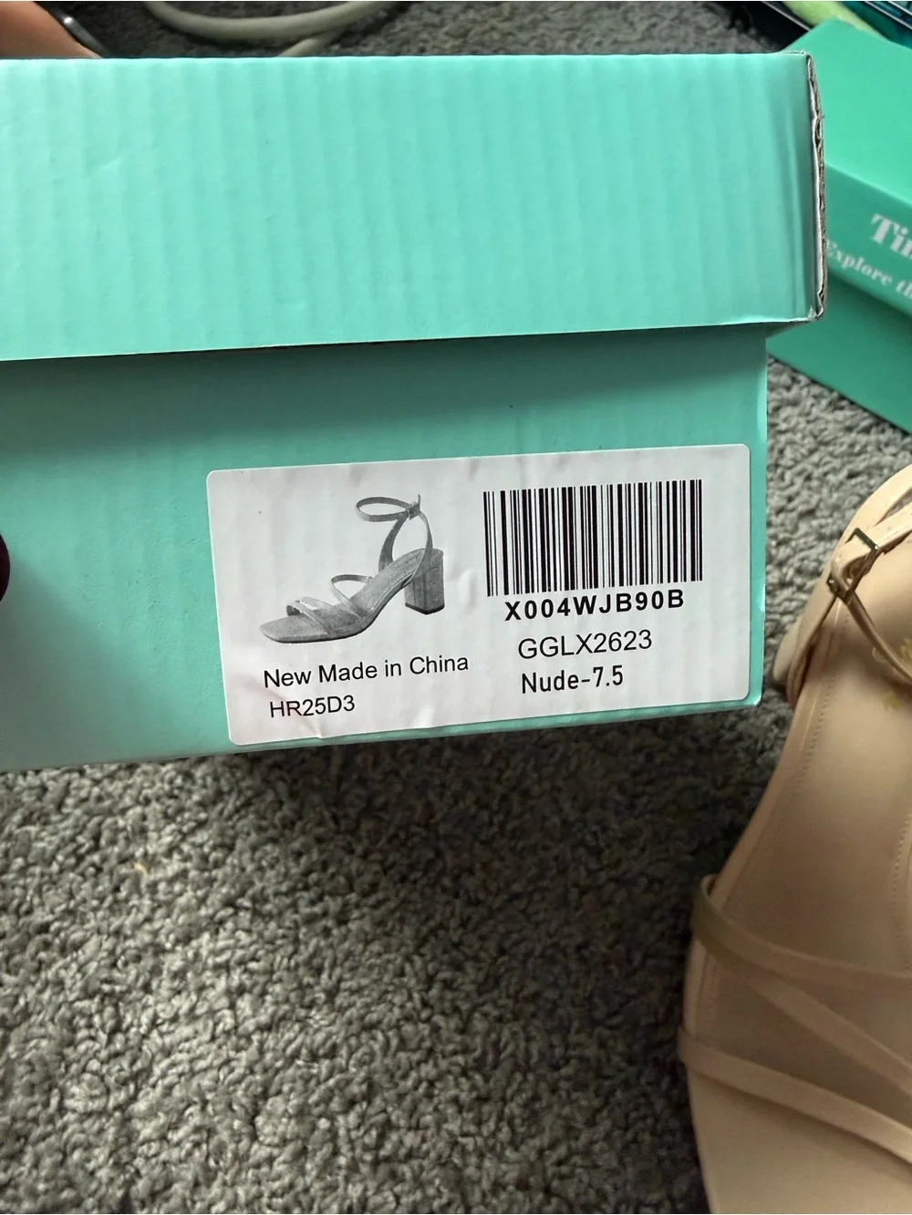 Ankis nude wedge
